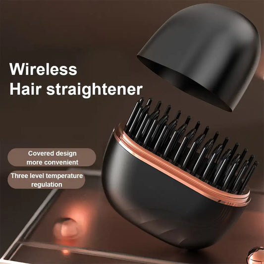 Portable hair straightener